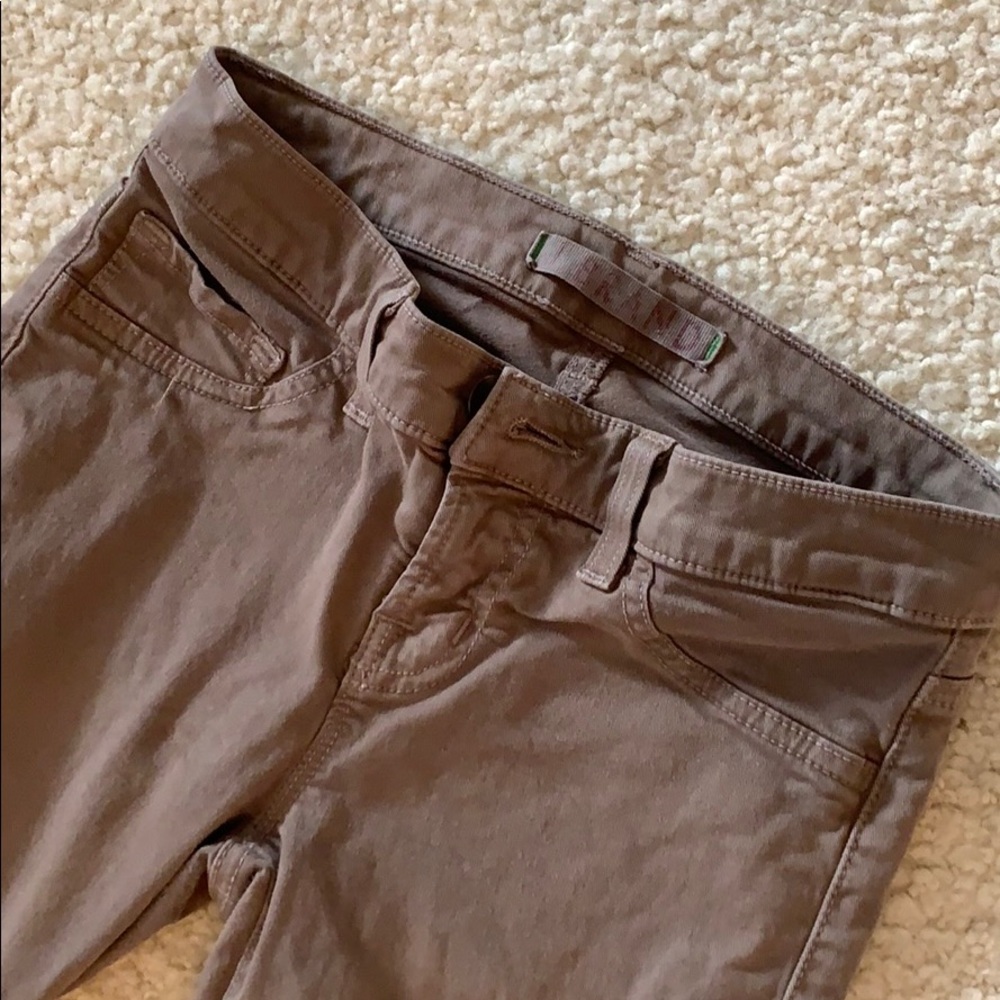 J brand jeans taupe 24